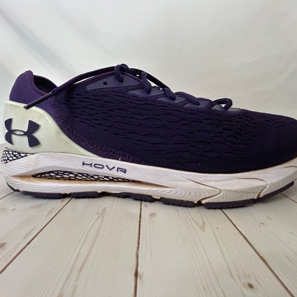 Under Armour HOVR Sonic Purple Mesh Running Shoes Men's - Picture 3 of 11